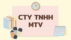 cty tnhh mtv là công ty trách nhiệm hữu hạn 1 thành viên